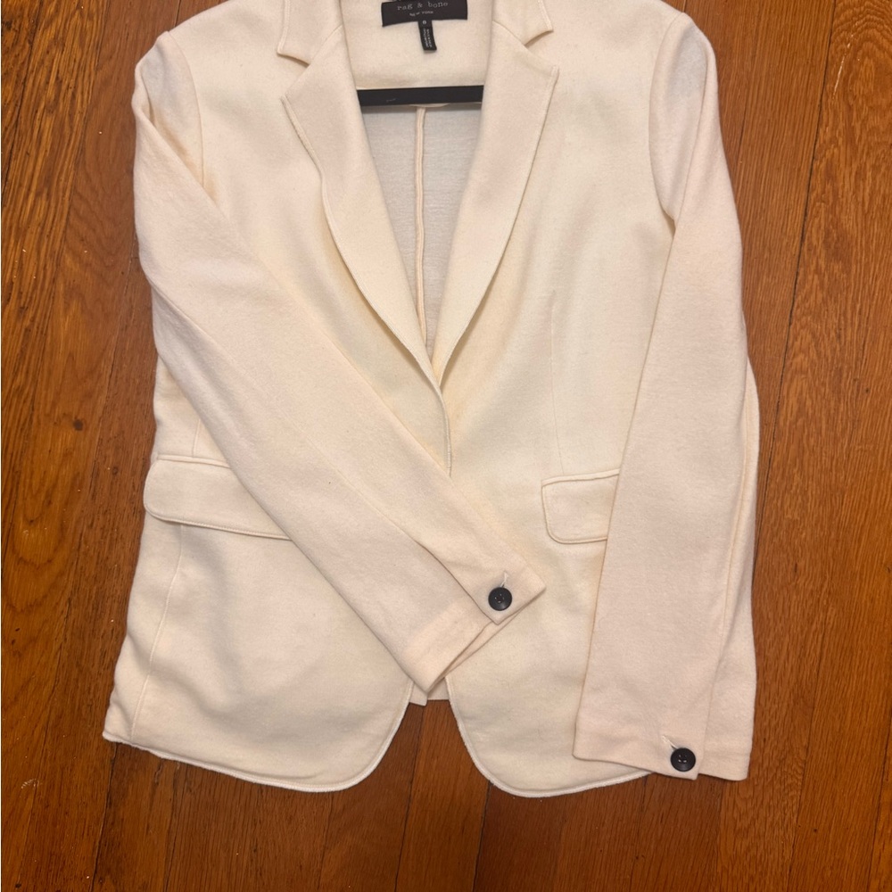 Rag & Bone Ivory Women's Blazer - Picture 2 of 7